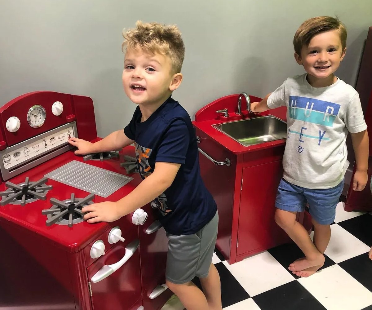 Children at play at Bizi Kidz Greensboro